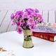thumbnail image 4 of Bearachild Flores artificiales 2 piezas 5 ramas 15 cabezas baratas Flores artificiales púrpura, 4 of 6
