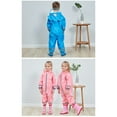 thumbnail image 7 of Toddler Rain Suit,Kids Toddler Rain Suit for Boys Girls One Piece Hoodie Zipper Cartoon Waterproof Coverall Rain Jacket,Waterproof Kids Rainsuit,Unisex Baby Rain Coat Coverall, 7 of 7