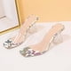 thumbnail image 1 of Sandalias de verano para mujer de estilo europeo y americano con tacón alto de cristal Wmkox8yii  hj789, 1 of 9