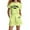 Light Green, variant on Shadoumai Girls 2 Pieces Outfits for Summer Cute Print Crop Tops and Shorts Set Lightweight Hoodie Pullover Tops and Pants