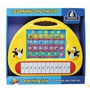 Lightahead English Learning Toy Portable Multi-Function Learning on the go for Kids Children Touch and Learn Educational Toy Board YELLOW