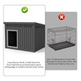 thumbnail image 5 of Dog House for Both Indoor and Outdoor with Weatherproof Roof Removable Floors for Medium to Large Dogs Interior Space, 5 of 7