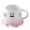 Pink, variant on Colorful Elf Ceramic Mug, Vibrant Glazed Coffee Cup, Stylish Porcelain Drinking Tumbler for Office Desk Home Kitchen Daily Beverage Use