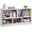 White, variant on Toy Organizers and Storage, 5-Section Kids Bookshelf for Organizing Books Toys, School Classroom Wooden Storage Cabinet for Children's Room, Playroom, Nursery