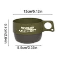 thumbnail image 3 of Outdoor Portable Coffee Tea Cup,Hanging Handle Travel Mug,Eco-Friendly Food Grade PP Material,Compact Lightweight Water Cup,Camping Picnic Hiking Use,Durable Leak-Proof Portable Beverage Container, 3 of 6
