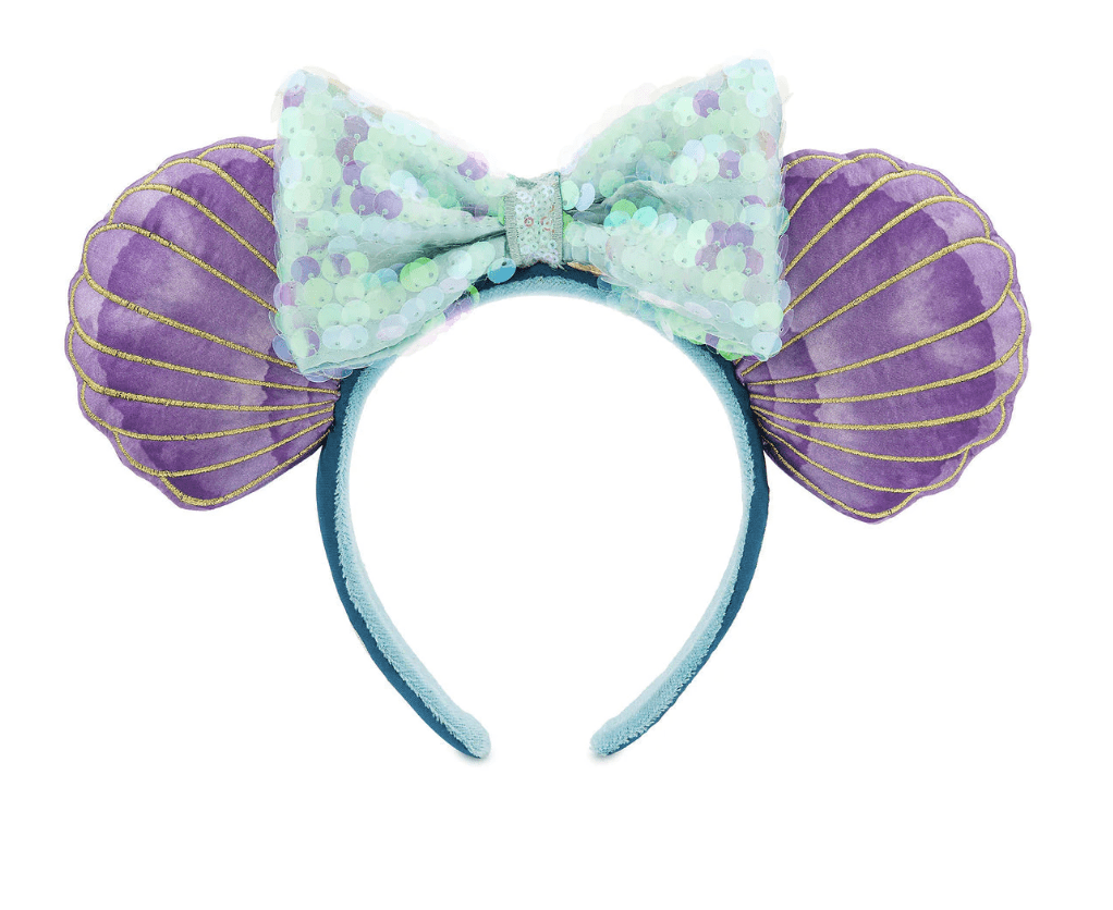 Disney Parks 30th The Little Mermaid Ariel Ear Headband New with Tag