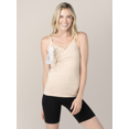 thumbnail image 3 of Kindred Bravely Sublime Pumping & Nursing Cami, Hands Free, Nursing Tank Tops Adjustable Pumping Bra with Easy Clip (Oatmeal Heather, 1X-Busty), 3 of 10
