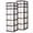 Black/Clear, variant on HOMZ Medium Plastic Storage Container, Black, 2 Count