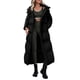 thumbnail image 1 of Abrigo PRETTYGARDEN Largo Acolchado con Capucha Negro M, 1 of 6