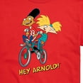 thumbnail image 3 of Hey Arnold! - Arnold and Gerald on Bike - Men's Short Sleeve Graphic T-Shirt, 3 of 5