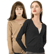 thumbnail image 1 of Set De 2 Sueter De Mujer Manga Larga Unitalla Sueteres Botón Sweater, 1 of 5