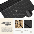 thumbnail image 4 of Hommow 13' x 16' Hardtop Gazebo, Outdoor Solid Wood Gazebo with Waterproof and Heatproof Asphalt Roof, 4 of 7