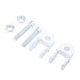 thumbnail image 2 of relayinert Height Extension Shock Absorber Motorbike Up Riser Improved Stability and Control Silver 55mm 1Set, 2 of 6