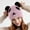 F-552Pink, variant on ZHOGXU Winter Beanie Hat For Women Cute Animal Design Knitted Thick Warm Comfortable Caps For Autumn Winter Daily Wear Beige One Size