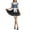 B, variant on GILIGEGE Oktoberfest Dress for Women,German Bavarian Dress for Halloween Carnival,Beer Costumes Outfit Corcet Dress Stage Performance Beer Ladies Halloween Dress A Xxl