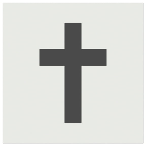 Cross Christian Church Religion DIY Cookie Wall Craft Stencil - 5.5 Inch