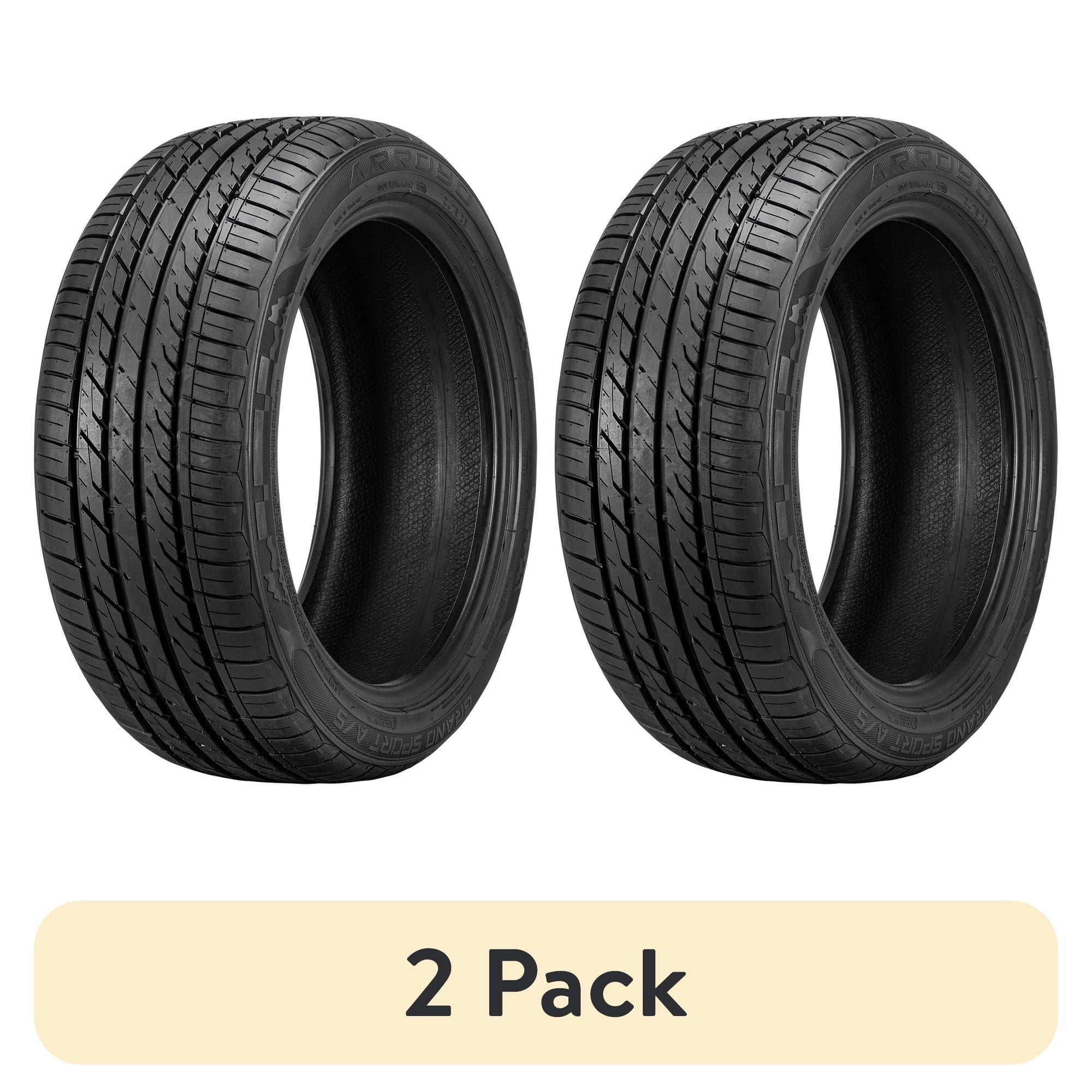 (2 pack) Arroyo Grand Sport A/S UHP All Season 235/55ZR20 102W Passenger Tire