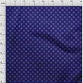 thumbnail image 4 of oneOone Viscose Jersey Medium Blue Fabric Asian Floral Dress Material Fabric Print Fabric By The Yard 60 Inch Wide, 4 of 4