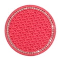 thumbnail image 1 of Miulika Vehicle Crystal Coaster Decorative Rhinestone for Auto Interior Home Office Red D, 1 of 7
