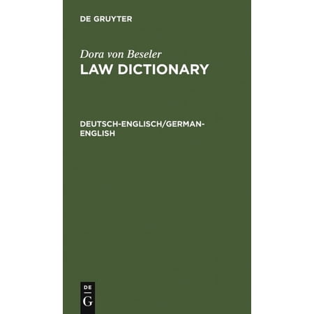 Deutsch-Englisch/German-English (Hardcover)