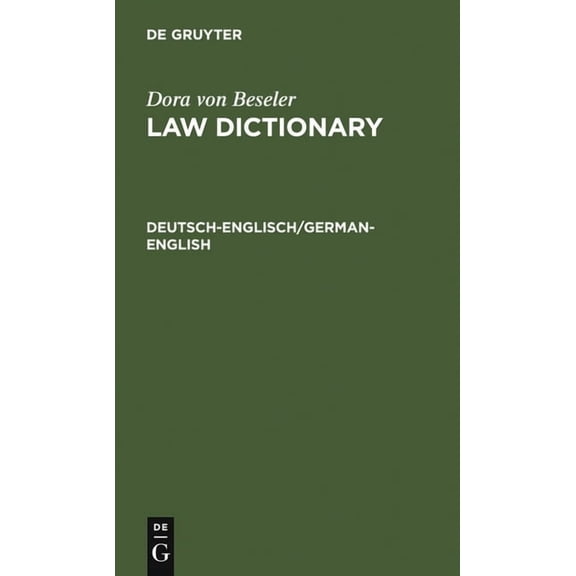 Deutsch-Englisch/German-English, (Hardcover)