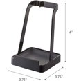thumbnail image 2 of Soporte para utensilios Soporte para utensilios de acero, negro, 2 of 5