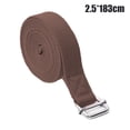 thumbnail image 2 of Correa de yoga: correas de estiramiento para ejercicios, entrenamientos, mejora de la flexibilidad y entrenamiento de fuerza, 2 of 5