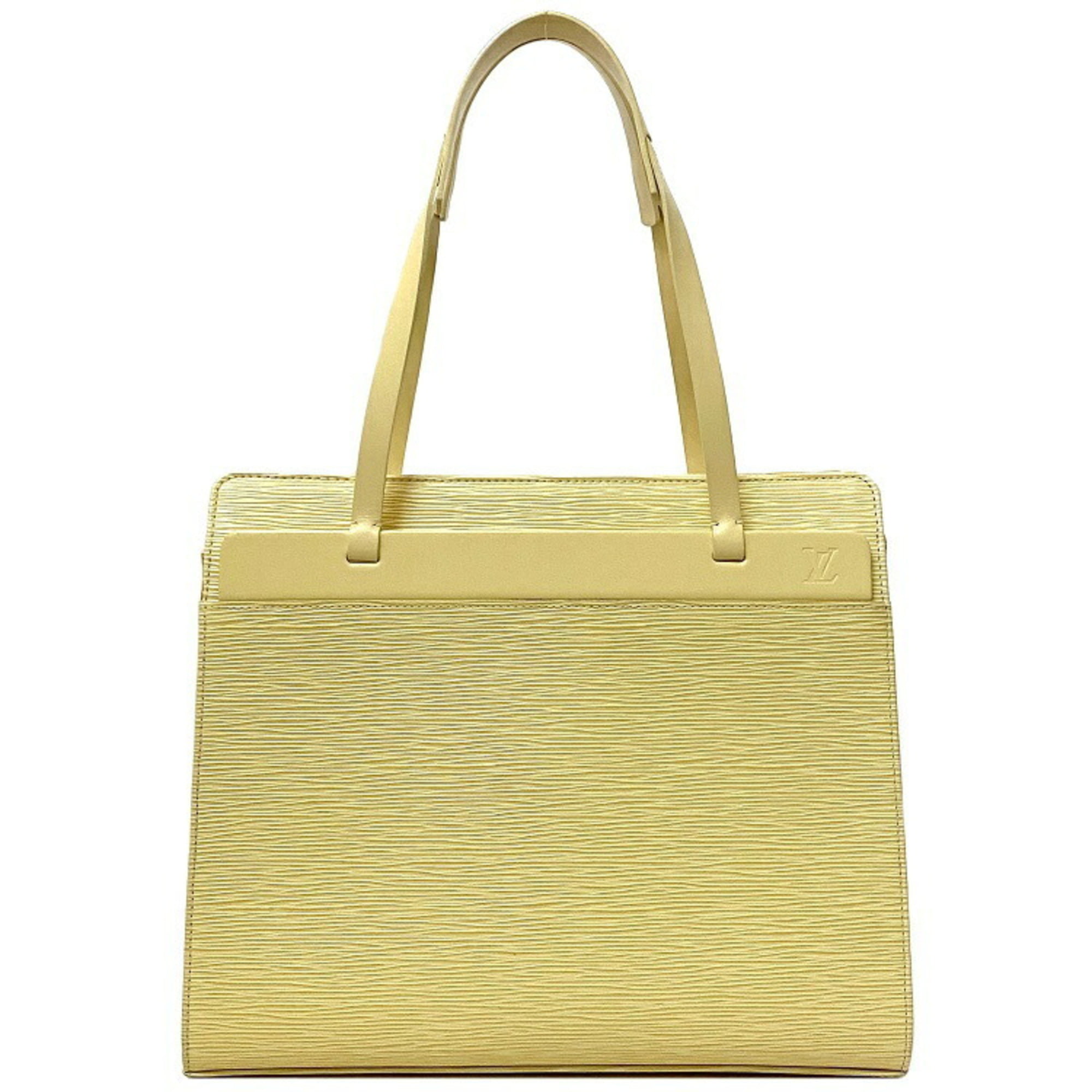 Louis Vuitton - Authenticated Croisette Handbag - Cloth Beige for Women, Good Condition