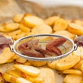 thumbnail image 2 of LOVEVER Mesh Drain Pan Oil Plate Fried Foods Snack Dish Air Fryers Bakeware Container Multi-use, 2 of 6