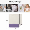 thumbnail image 4 of Farmhouse Purple, Cloth Napkins, Modern Abstract Geometric Stripes Art Washable and Reusable Dinner Napkins Set of 4, Table Napkin for Kitchen Party Birthday Wedding Hotel Housewarming 20"x20", 4 of 8
