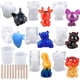 thumbnail image 1 of Set of 20 Aniaml 3D Resin Molds for Resin Casting, 1 of 5