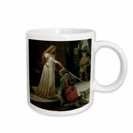 

3dRose The Acolade by Edmund Blair Leighton Ceramic Mug 15-ounce