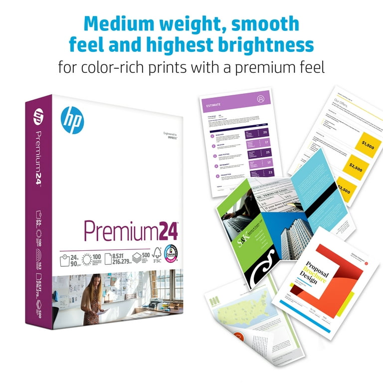 Business Source Premium 11 x 17 Copy Paper - 500 Sheets - Case of 5