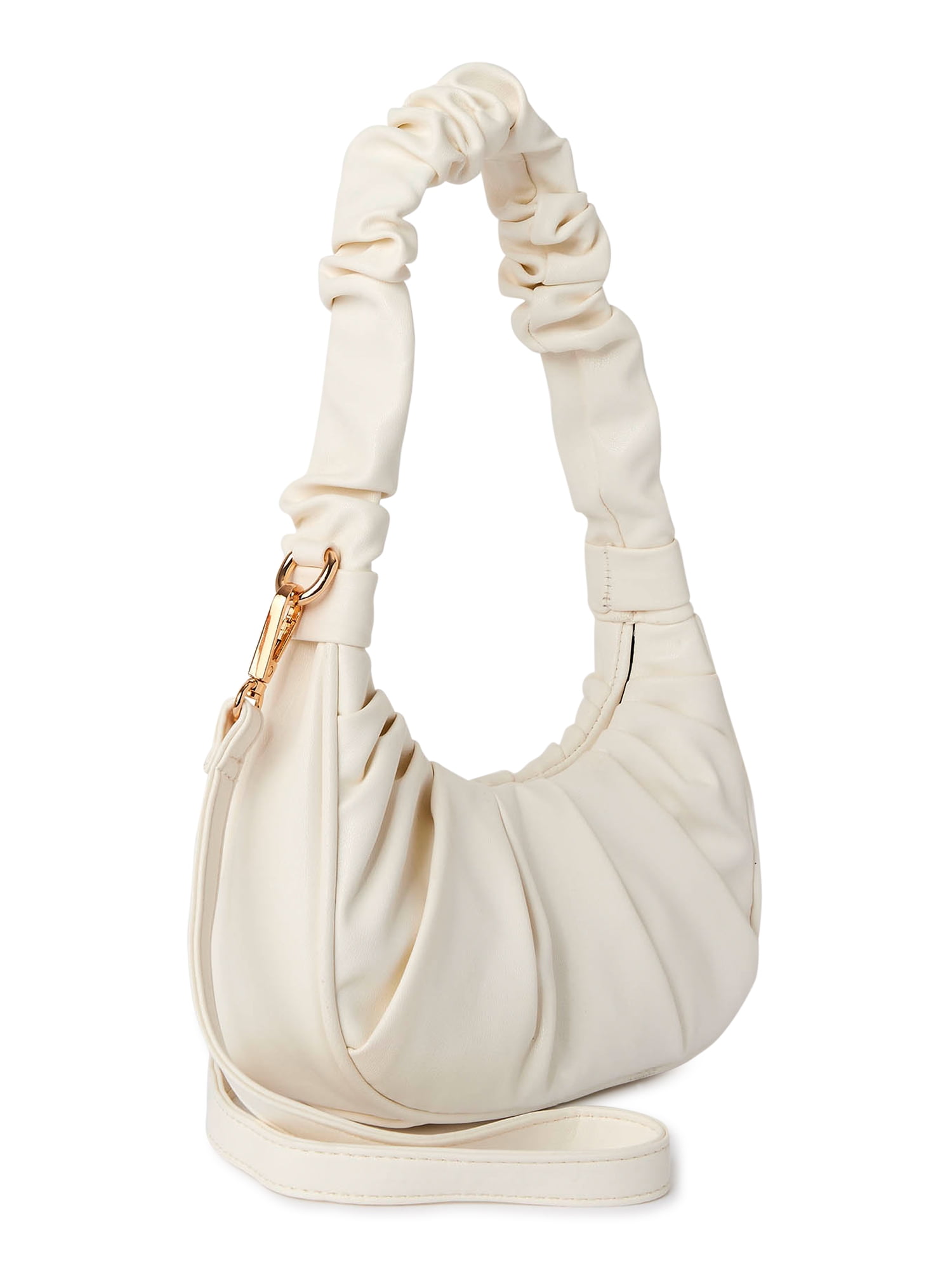 BeCool Women's Chevron Quilted Shoulder Bag White 
