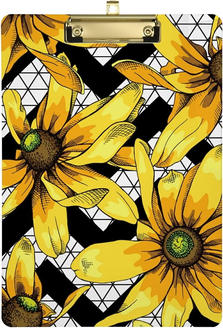 Floral Printed Handcrafted Clipboard (8 x 6 in)