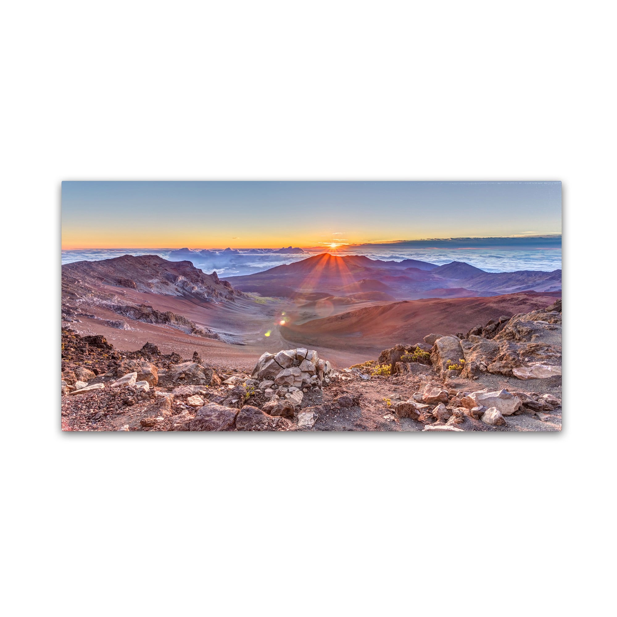 Trademark Fine Art 'Haleakala Sunrise' Canvas Art by Pierre Leclerc