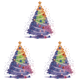 thumbnail image 1 of 3 Piezas 5D DIY Parcial Especial en Forma Taladro Diamante Pintura Navidad 30x30 Cm, 1 of 2