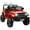 Red, variant on Qaba 12V Toddler Ride on Truck Car, Electric RC Car for Kids, Gift for Boys & Girls, Black