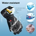 thumbnail image 3 of Snow Deer Gloves for Men Women, Rechargeable Electric Heated Gloves ,Heated Skiing Gloves and Snowboarding Gloves, 3 of 12