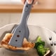 thumbnail image 5 of Promotion!Abrazadera para bistec Pinzas de cocina de silicona de acero inoxidable Espátula y abrazadera para barbacoa ajustable Clip de pan volteador multiusos para cocinar en la cocina casera, 5 of 7
