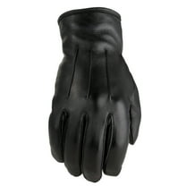 Z1R 938 Mens Deer Skin Leather Motorcycle Gloves Black XXL