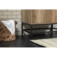 thumbnail image 5 of Elegant Decor Eugene 30" Aluminum MDF Single Bathroom Vanity in Natural Oak, 5 of 8