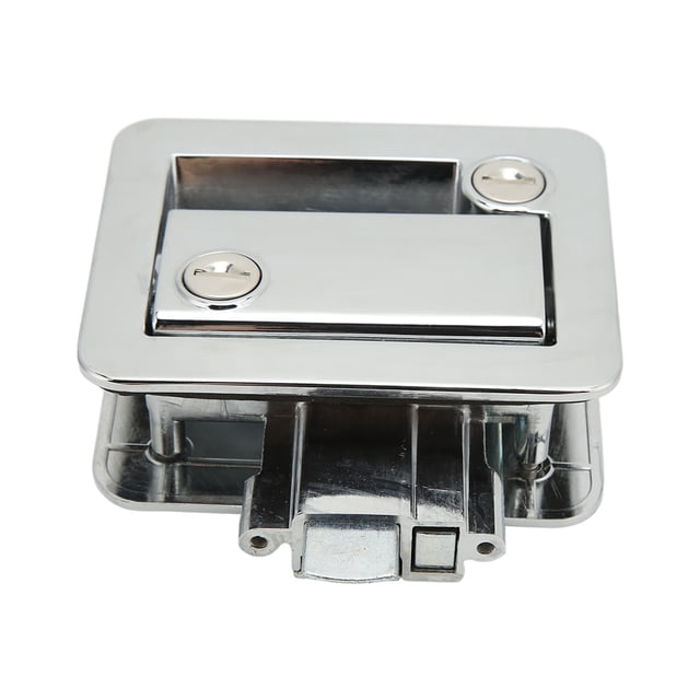 Travel Trailer Entry Door Lock, High Security Double Opening RV Door Latch Built In Deadbolt For Truck