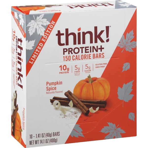 ThinkThin ThinkThin  Lean Protein & Fiber Bars, 10 ea