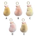 thumbnail image 4 of Jumpingount LLavero de anillo portátil para coche, soporte para llavero, bolso, cartera, bolso, llavero decorativo, colgante, joyería para mujer Ropa, zapatos y accesorios Miscelánea Marrón Jumpingount AP014155-01, 4 of 6