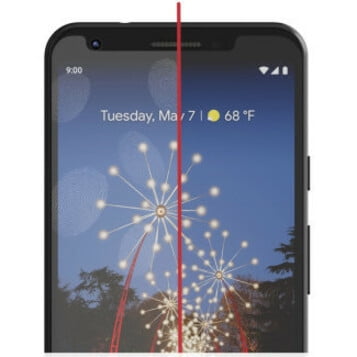 ZAGG - InvisibleShield Glass Elite Screen Protector for Google Pixel 3a - Clear