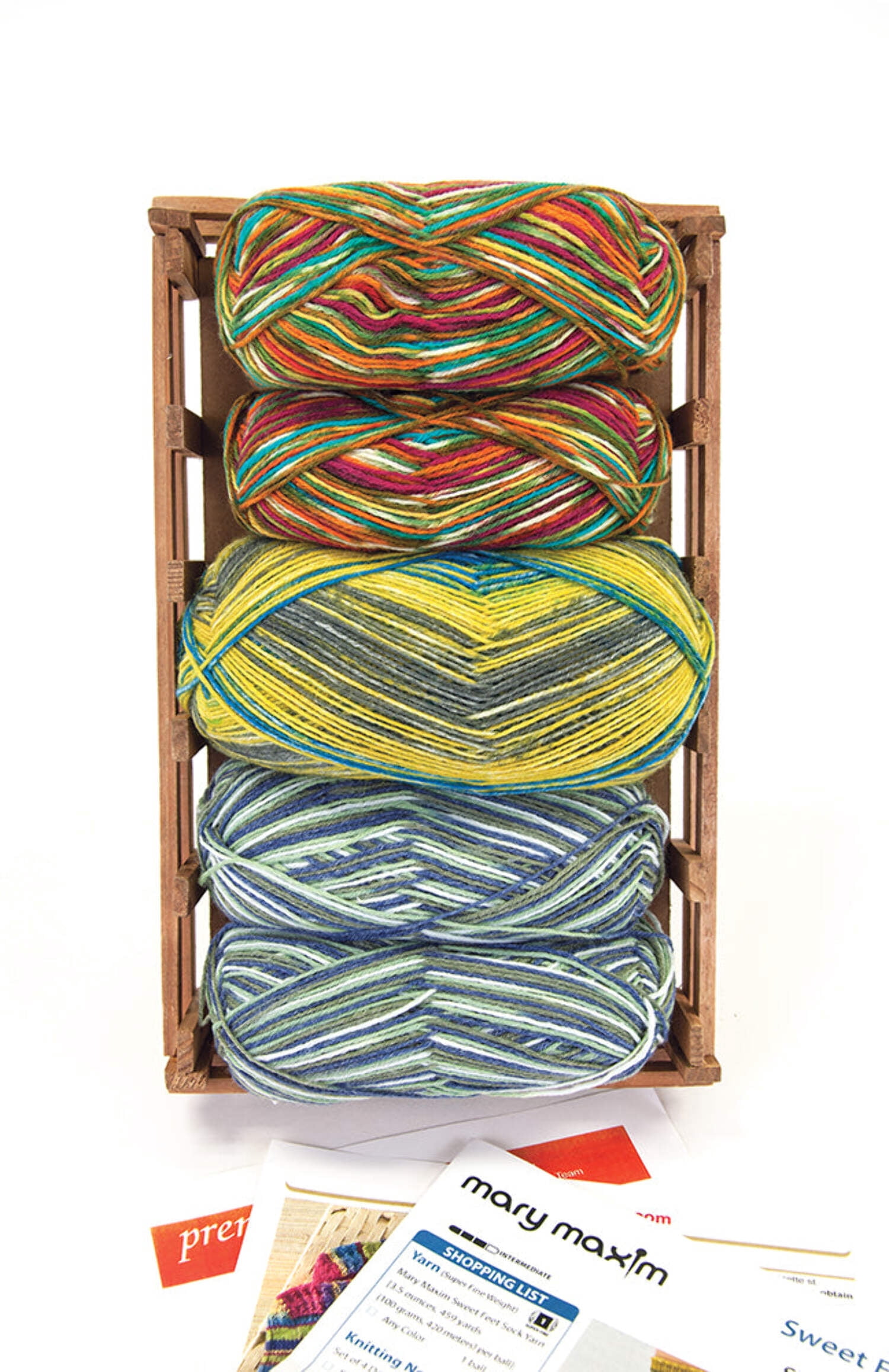 Mary Maxim Sock Yarn Mystery Box