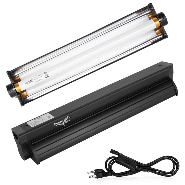 Lámpara para reptiles Hygger zoo T5 UVB 10.0 para reptiles
