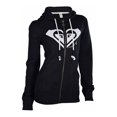 thumbnail image 1 of Roxy Bliss Heart Sudadera con Capucha para Mujer, Negro, XS Roxy Sudadera, 1 of 2