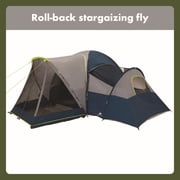 Ozark Trail 10-Person Dome Tent with Screen Porch – 3-Room Family Camping Tent with Weather Protection